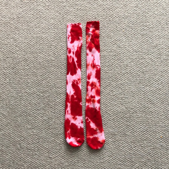 Other - Red knee high socks 🧦